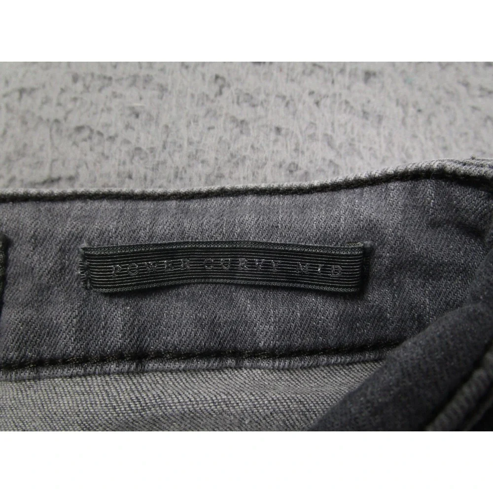 Guess Jeans Womens 25 Gray‎ Power Curvy Mid Rise Pockets Modern